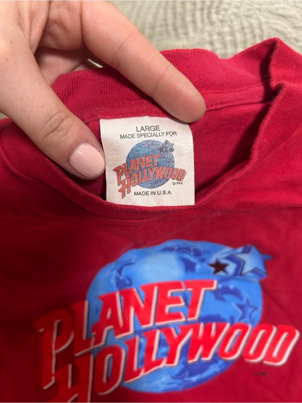 VINTAGE Planet Hollywood DISNEY - Picture 4 of 4